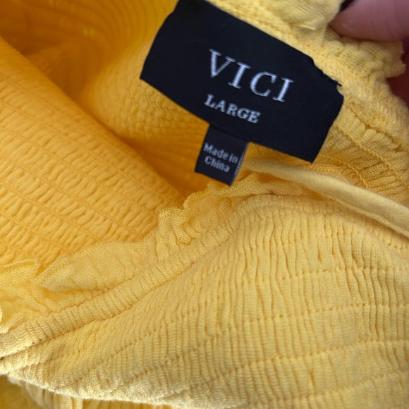 Vici Yellow Maxi Dress - Picture 3 of 3